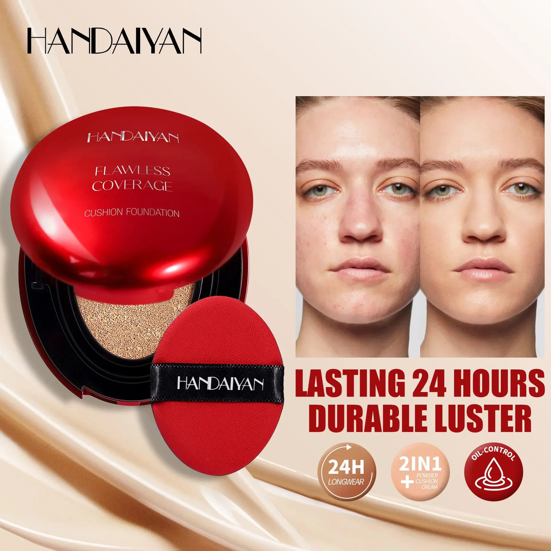 Korean Air Cushion Foundation  - Bb Cushion Korean recension och pris