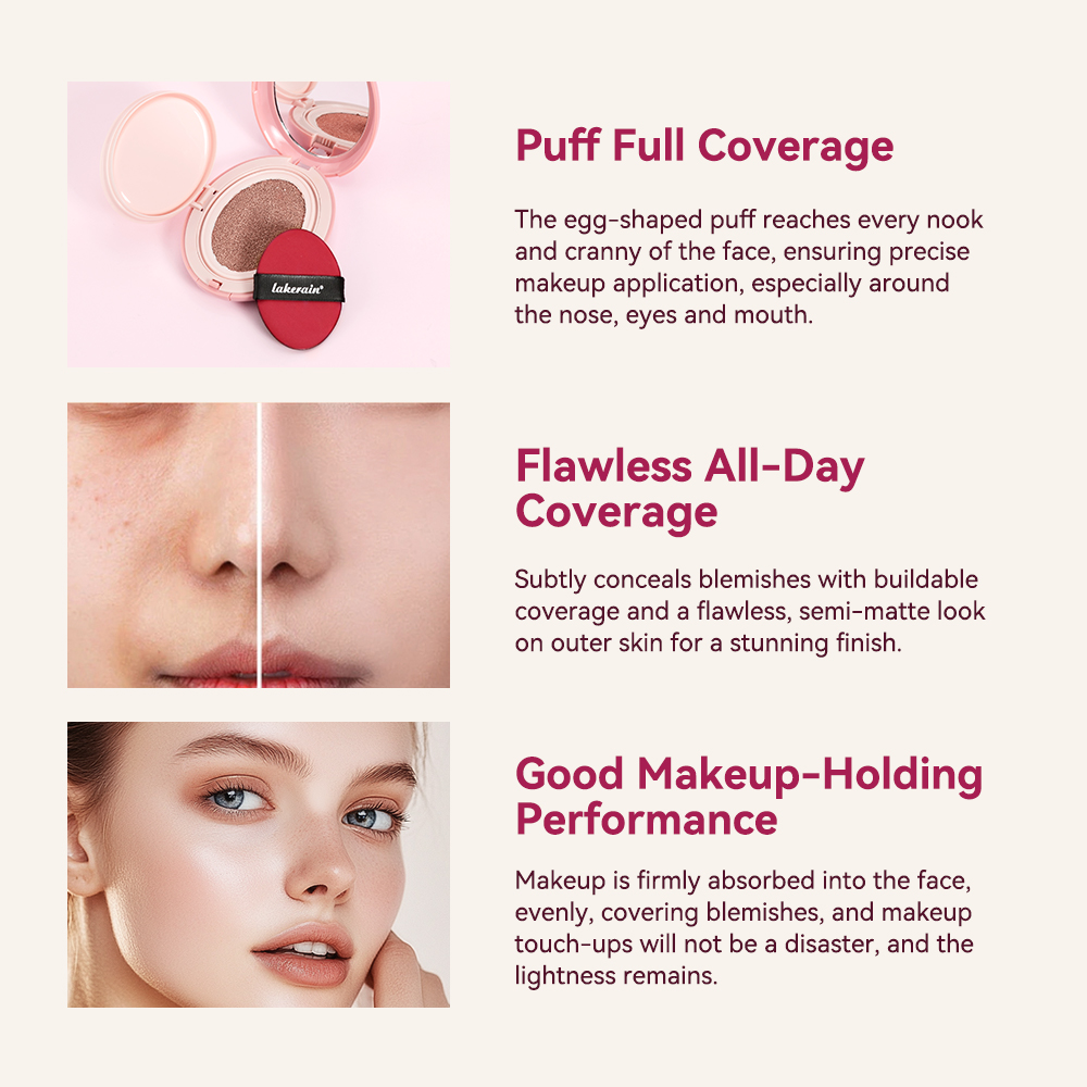 Lakerain Cushion Foundation Ko - Bb Cushion Korean recension och pris