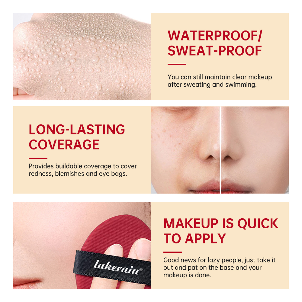 Lakerain Air Cushion Moisturiz - Bb Cushion Korean recension och pris
