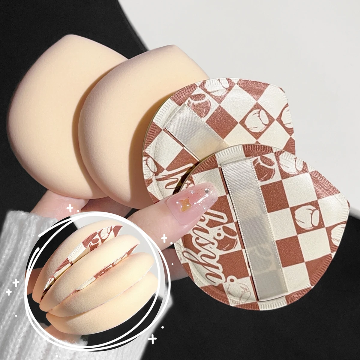 Dry and wet makeup puff sponge - Bb Cushion Korean recension och pris