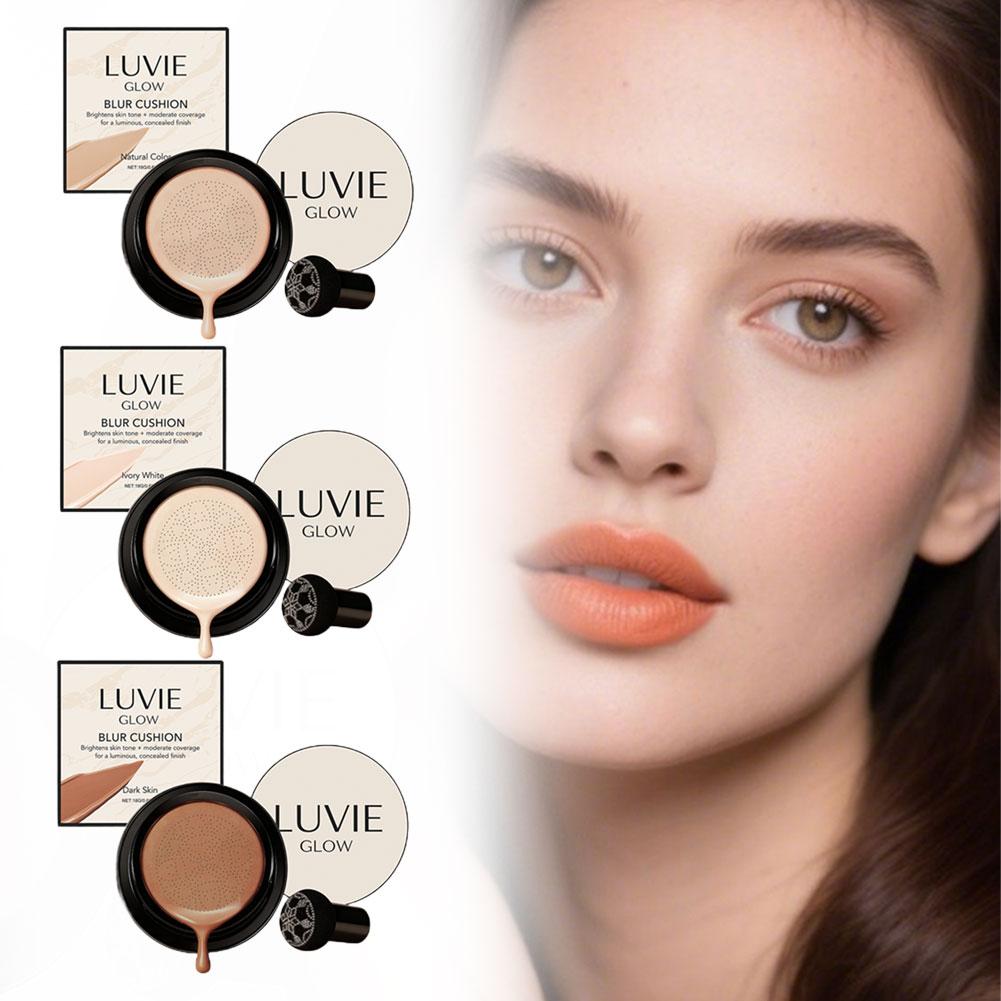 LUVIE GLOW Korean Mushroom Puf - Bb Cushion Korean recension och pris